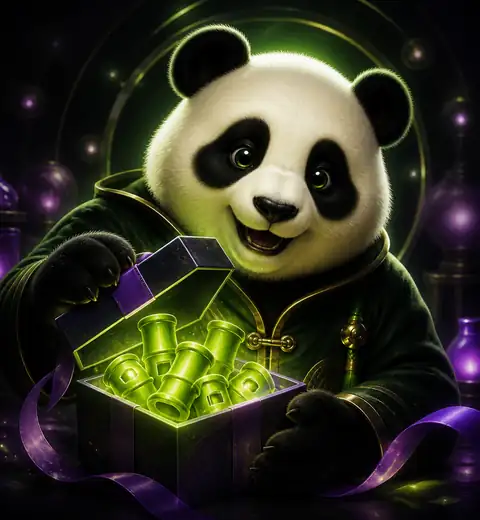 Панда с бонусным подарком Panda Casino